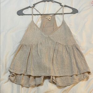 Peach Love California Cream Layered Camisole